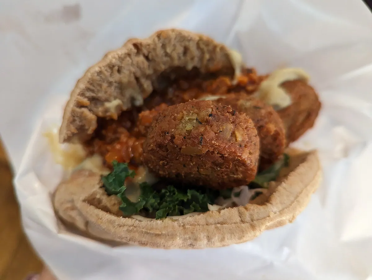 Lebanese food typical of Al Mezza